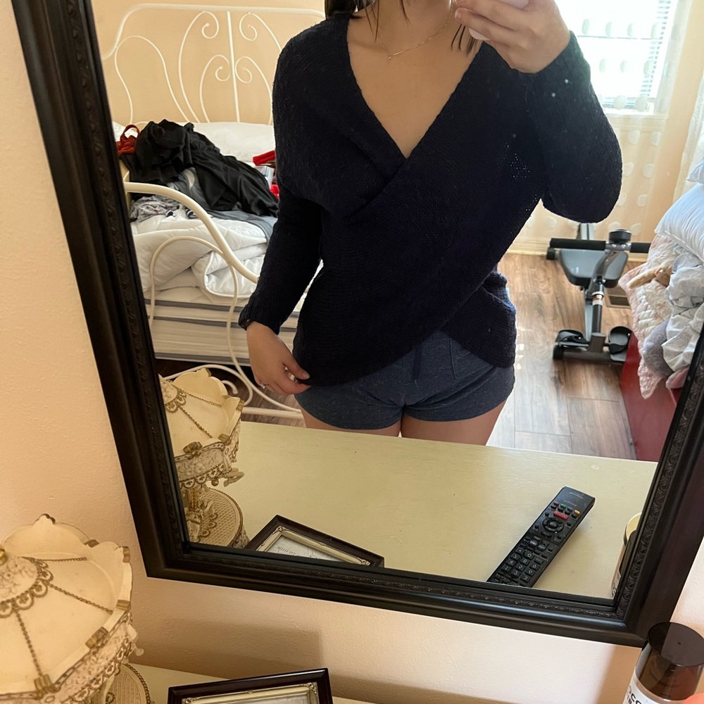 Forever 21 wrap sweater